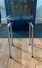 Vintage kruk, jaren 70, retro kruk, Huis en Inrichting, Krukjes, Ophalen, Gebruikt
