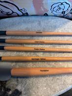 Benefit 5-delig make up penselen set NIEUW., Ophalen of Verzenden, Nieuw, Gehele gezicht, Toebehoren