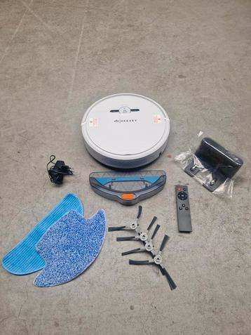 Heevey Robotstofzuiger wit met dweilfunctie Z.G.A.N.  beschikbaar voor biedingen