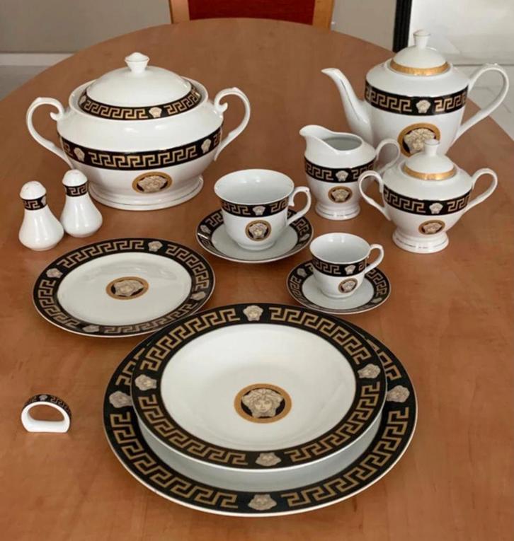 Versace Servies, Antiek en Kunst, Antiek | Servies compleet, Ophalen of Verzenden