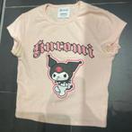 Lichtroze Kuromi Topje - Bershka, Kleding | Dames, Ophalen of Verzenden, Zo goed als nieuw, Korte mouw, Roze
