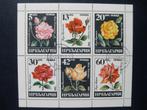 Postzegels Bulgarije 1986 blok bloemen - cw. € 3,00, Postzegels en Munten, Postzegels | Europa | Overig, Ophalen of Verzenden