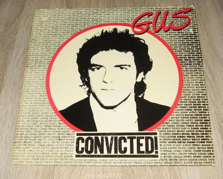 LP - Gus - Convicted, Cd's en Dvd's, Vinyl | Pop, Gebruikt, 1960 tot 1980, 12 inch, Ophalen of Verzenden