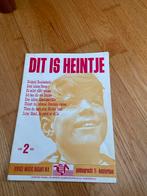 Heintje - Muziekblad, Gebruikt, Ophalen of Verzenden, Artiest of Componist, Populair