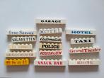 Oude lego stenen met opdruk, Verzenden, Gebruikt
