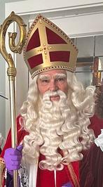 Baardstel Sinterklaas tv-kwaliteit, Diversen, Sinterklaas, Ophalen of Verzenden, Zo goed als nieuw