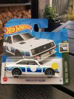 HotWheels Ford Escort RS2000 wit, Ophalen of Verzenden, Zo goed als nieuw