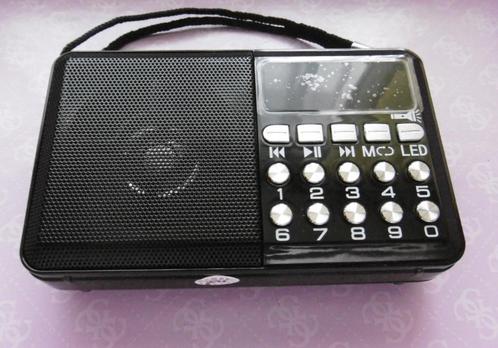 Radio, muziekspeler en ledlamp in één Multifunctionele radio, Audio, Tv en Foto, Radio's, Nieuw, Radio, Ophalen of Verzenden
