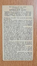 Bidprentje / Oorlog : 23 april 1945 - Passau (D), Verzamelen, Bidprentjes en Rouwkaarten, Bidprentje, Verzenden