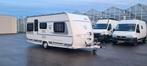 Fendt Bianco Selection 465 TG ( met stallingsmogelijkheid ), Caravans en Kamperen, Caravans, Schokbreker, Rondzit, Bedrijf, 1250 - 1500 kg