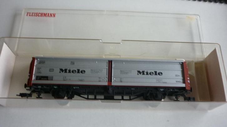 Fleischmann H0 5538 Miele schuifwandwagon nieuw in ovp, Hobby en Vrije tijd, Modeltreinen | H0, Gebruikt, Wagon, Gelijkstroom