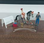 Schleich voltige set te koop., Ophalen of Verzenden, Zo goed als nieuw, Paard, Beeldje of Figuurtje