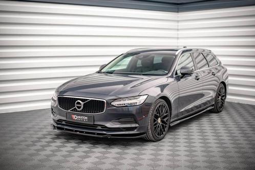 Voorlip spoiler sideskirt diffuser splitter - Volvo V90 16+, Auto diversen, Tuning en Styling, Ophalen of Verzenden