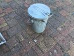 Zinken vuilnisemmer, Ophalen, Gebruikt, 40 liter of meer, Metaal