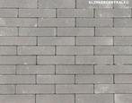 KORTING 410m2 grijs gemêleerd betonklinkers 20x5x7cm waalfor