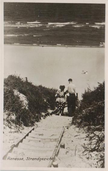 woz078 Renesse Strandezicht 1948 gelopen  beschikbaar voor biedingen