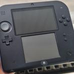 Nintendo 2DS (cfw) + 128gb SD aan games + Tasje, Ophalen, Zo goed als nieuw, Blauw, 2DS