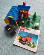 Lego Taxi centrale gebouw set 368 met auto, minifigs + boek., Kinderen en Baby's, Speelgoed | Duplo en Lego, Ophalen of Verzenden