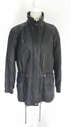 Zwart leren gevoerde jas, Kleding | Heren, Jassen | Winter, Ophalen, Gedragen, Maat 46 (S) of kleiner, Zwart