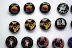 status quo, zz top whitesnake nieuw bu32   3,1 cm buttons, Nieuw, Overige typen, Verzenden