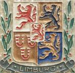Om 1935 - 1945 Wapenschild Limburg Delft Cloisonne Tegel, Ophalen of Verzenden