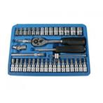 Doppendoos 1/4" 46 Delig, Auto diversen, Autogereedschap, Ophalen of Verzenden, Nieuw