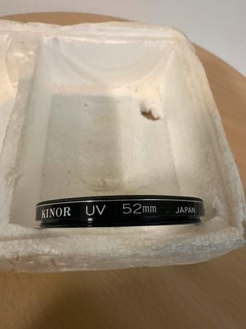 Kinor UV Filter 52mm - Gebruikt beschikbaar voor biedingen