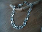 prachtige edelsmid TEZER ketting zilver 925 nieuwstaat, Ophalen of Verzenden, Zo goed als nieuw, Zilver, Overige materialen