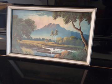 Indonesie schilderij gesigneerd asahri ??? beschikbaar voor biedingen