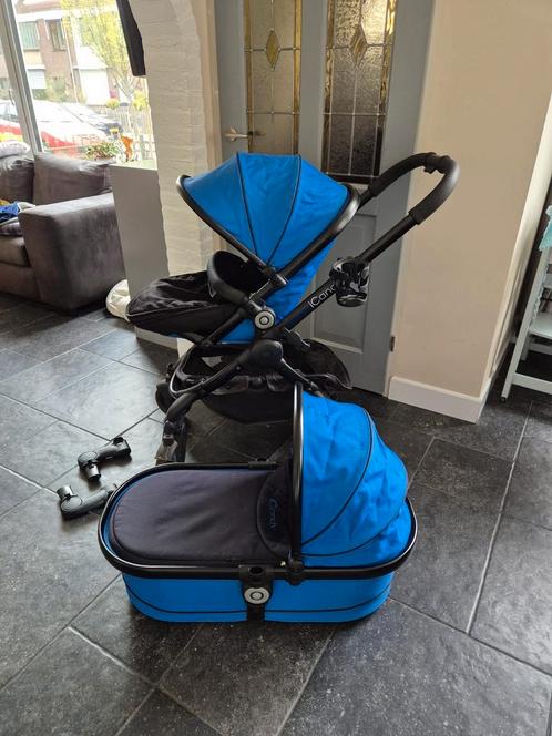 ICandy Peach 3 kinderwagen met reiswieg en stoeltje, Kinderen en Baby's, Kinderwagens en Combinaties, Zo goed als nieuw, Combiwagen