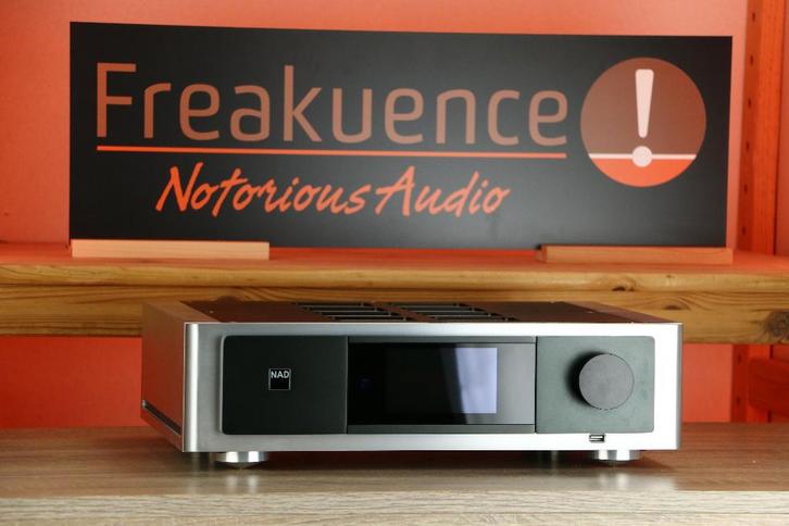 NAD M12 / M 12 INRUIL OK. Modules: BluOs / phono /2x analoog, Audio, Tv en Foto, Versterkers en Receivers, Zo goed als nieuw, 120 watt of meer