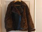 Nieuw bontjas met leopard print.Maat M., Kleding | Dames, Ophalen of Verzenden, Zo goed als nieuw, Bruin