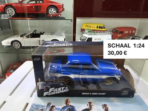1:24 JADA Fast and the Furious Ford Escort, Hobby en Vrije tijd, Modelauto's | 1:24, Nieuw, Jada, Ophalen of Verzenden