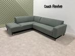 GRATIS LEVERING Z.G.A.N groene hoekbank 270x230 Gereinigd, Huis en Inrichting, Banken | Bankstellen, Ophalen of Verzenden, Zo goed als nieuw