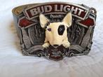 Vintage Buckle Riem - Bud Light, 95 tot 105 cm, Nieuw, Ophalen of Verzenden, Riem of Ceintuur