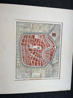 Antieke kaart Haarlem, Antiek en Kunst, Ophalen of Verzenden