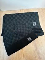 Louis Vuitton muts + sjaal, Verzenden, Zo goed als nieuw, Overige maten, Muts