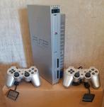 Zeer Nette playstation 2 zilver met 2 Controllers SCPH-50004, Spelcomputers en Games, Spelcomputers | Sony PlayStation 2, Phat