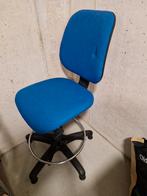 BOOTSTOEL.    Blauwe Stuurstoel voor Boot, Watersport en Boten, Accessoires en Onderhoud, Ophalen, Gebruikt