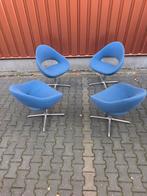 Artifort Shark stoelen nog 2 stuks, Huis en Inrichting, Ophalen, Luxe design, Blauw, Zo goed als nieuw