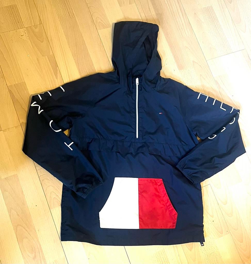 Jas Tommy Hilfiger, Blauw, Tommy Hilfiger, Overige maten, Ophalen of Verzenden