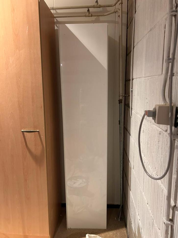 Witte Badkamerkast - Praktisch & Stijlvol, Huis en Inrichting, Kasten | Kledingkasten, Gebruikt, 150 tot 200 cm, Minder dan 50 cm