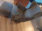 Ikea Strandmon Fauteuil met Voetenbank, Ophalen, Zo goed als nieuw, Stof, 75 tot 100 cm