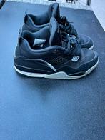 Jordan 4 black canvas, Kleding | Heren, Schoenen, Ophalen of Verzenden, Zo goed als nieuw, Zwart