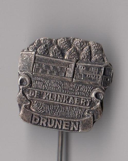 Drunen De Klinkaert speldje, Verzamelen, Speldjes, Pins en Buttons, Gebruikt, Speldje of Pin, Overige onderwerpen, Ophalen of Verzenden