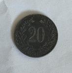 20 heller Oostenrijk 1918, Postzegels en Munten, Munten | Europa | Niet-Euromunten, Ophalen of Verzenden, Oostenrijk