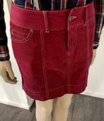 Bien Blue rood corduroy rokje NIEUW 34-36, Nieuw, Ophalen of Verzenden, Maat 34 (XS) of kleiner, Boven de knie