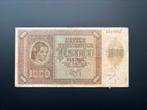 Kroatië: 1000 Kuna 1941, Postzegels en Munten, Bankbiljetten | Europa | Niet-Eurobiljetten, Overige landen, Verzenden