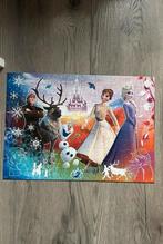 Frozen glow in the dark puzzel 100 stukjes, Ophalen of Verzenden, Meer dan 50 stukjes, Zo goed als nieuw, 6 jaar of ouder