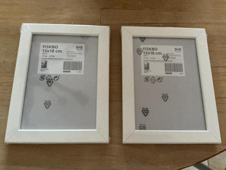 IKEA fotolijsten wit Fiskbo, Audio, Tv en Foto, Fotografie | Fotolijsten, Nieuw, Ophalen of Verzenden
